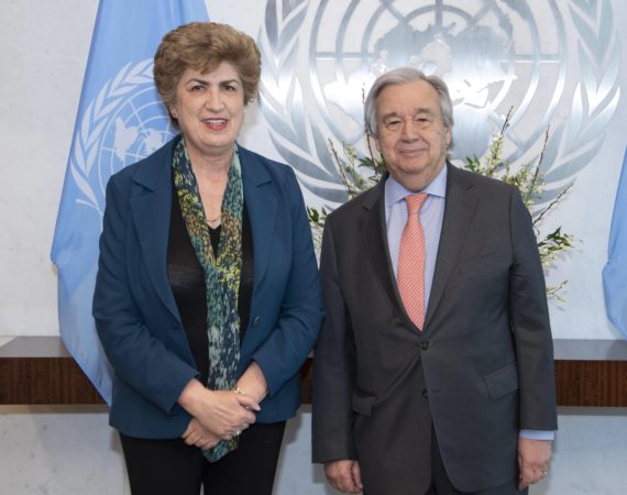 Meeting with UNSG Guterres